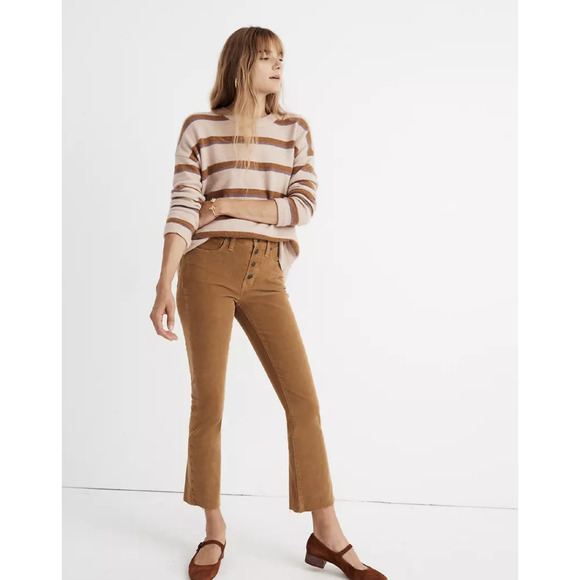 Madewell Denim - Madewell Cali Demi-Boot Corduroy Jeans